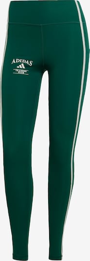 ADIDAS PERFORMANCE Sporthose 'Optime Heritage' in grün / offwhite, Produktansicht