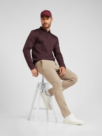 BOSS Slimfit Hose in Braun