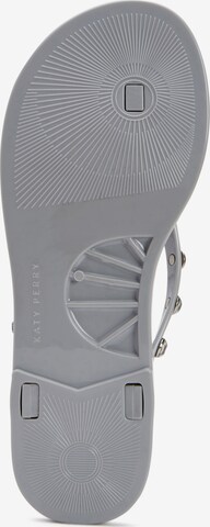 Katy Perry T-Bar Sandals 'THE GELI GEM' in Grey