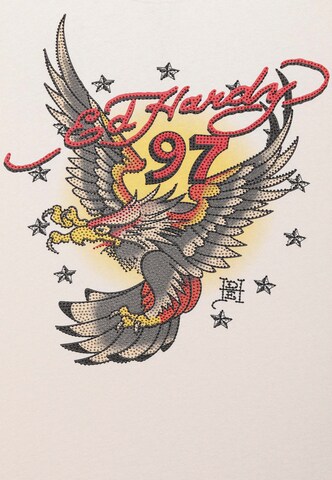 Ed Hardy Póló '97 Eagle' - bézs