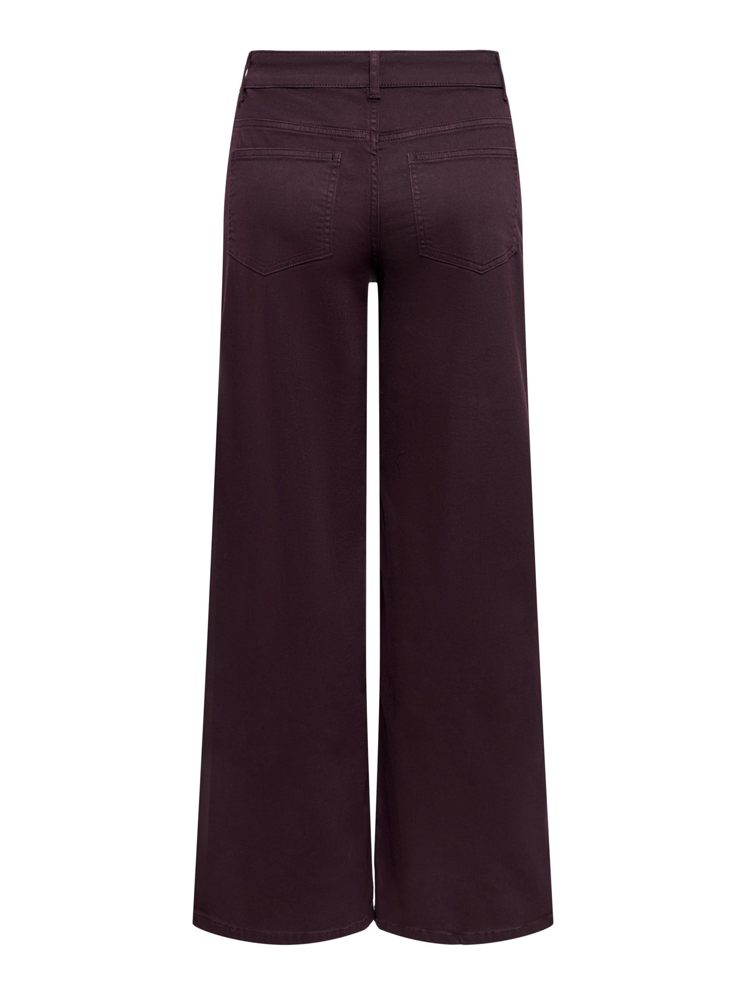 ONLY Wide Leg Jeans in Rot