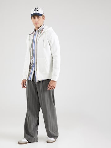 GANT Кофта на молнии в Белый