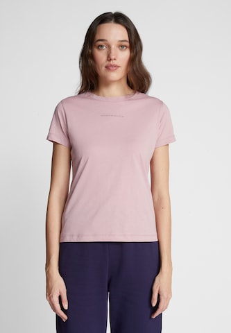 T-shirt North Sails en rose : devant