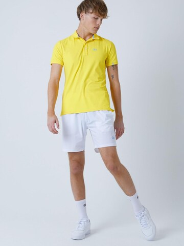SPORTKIND Performance shirt 'Polo' in Yellow: front
