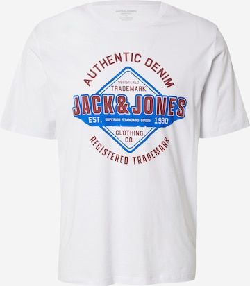 JACK & JONES T-Shirt in Weiß: Vorderseite