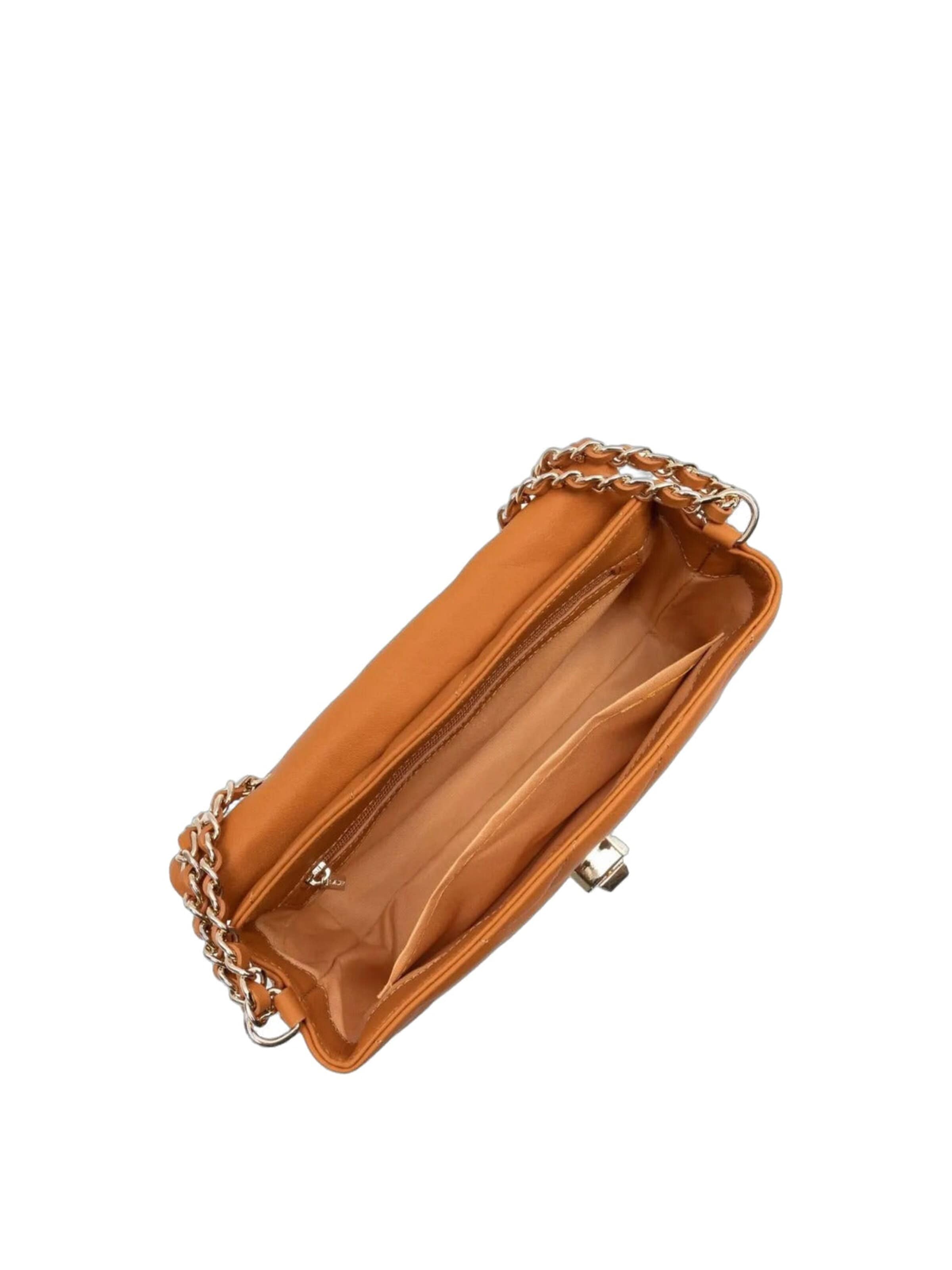 LANCASTER Paris - Bolso de hombro 'Soft Matelassé' en naranja
