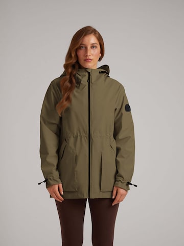 Giacca funzionale 'Helio' di JACK1T in verde: frontale