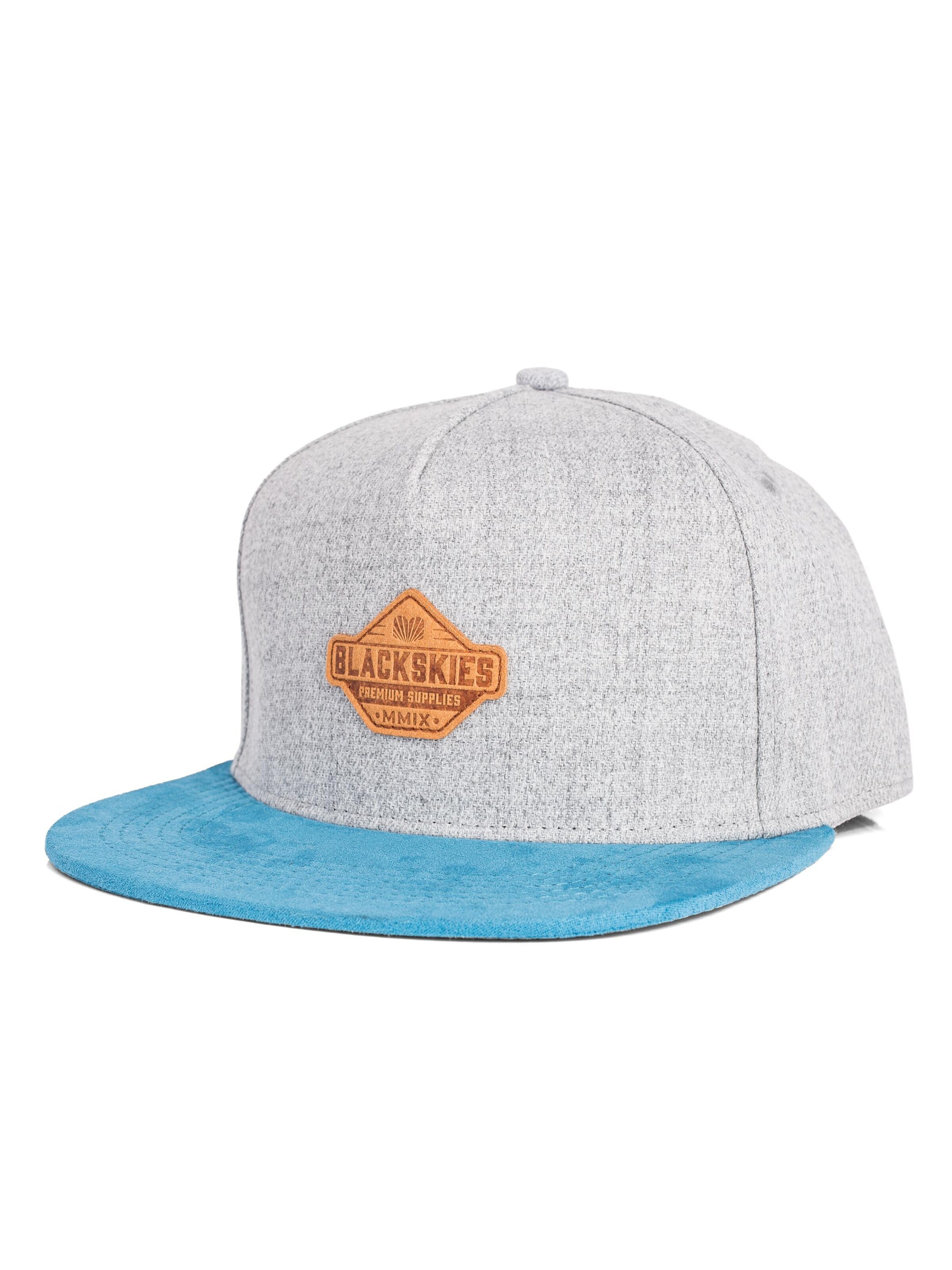 Blackskies Cap 'Essentials' in Silver: front