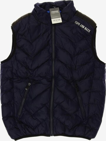 CIPO & BAXX Vest in L in Blue: front