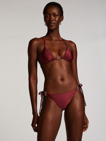 Hunkemöller Triangle Bikini top 'Yucatan' in Red
