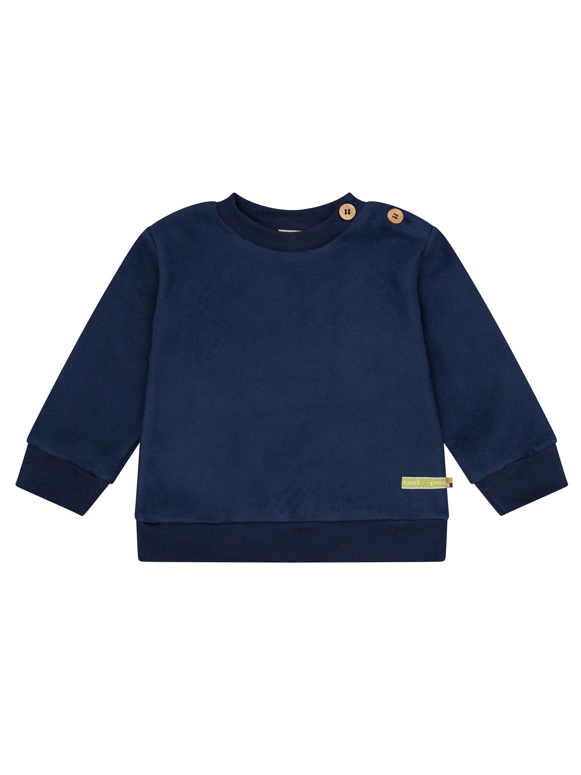 loud + proud Pullover‌‌‌‌‌ in Blau: Vorderseite