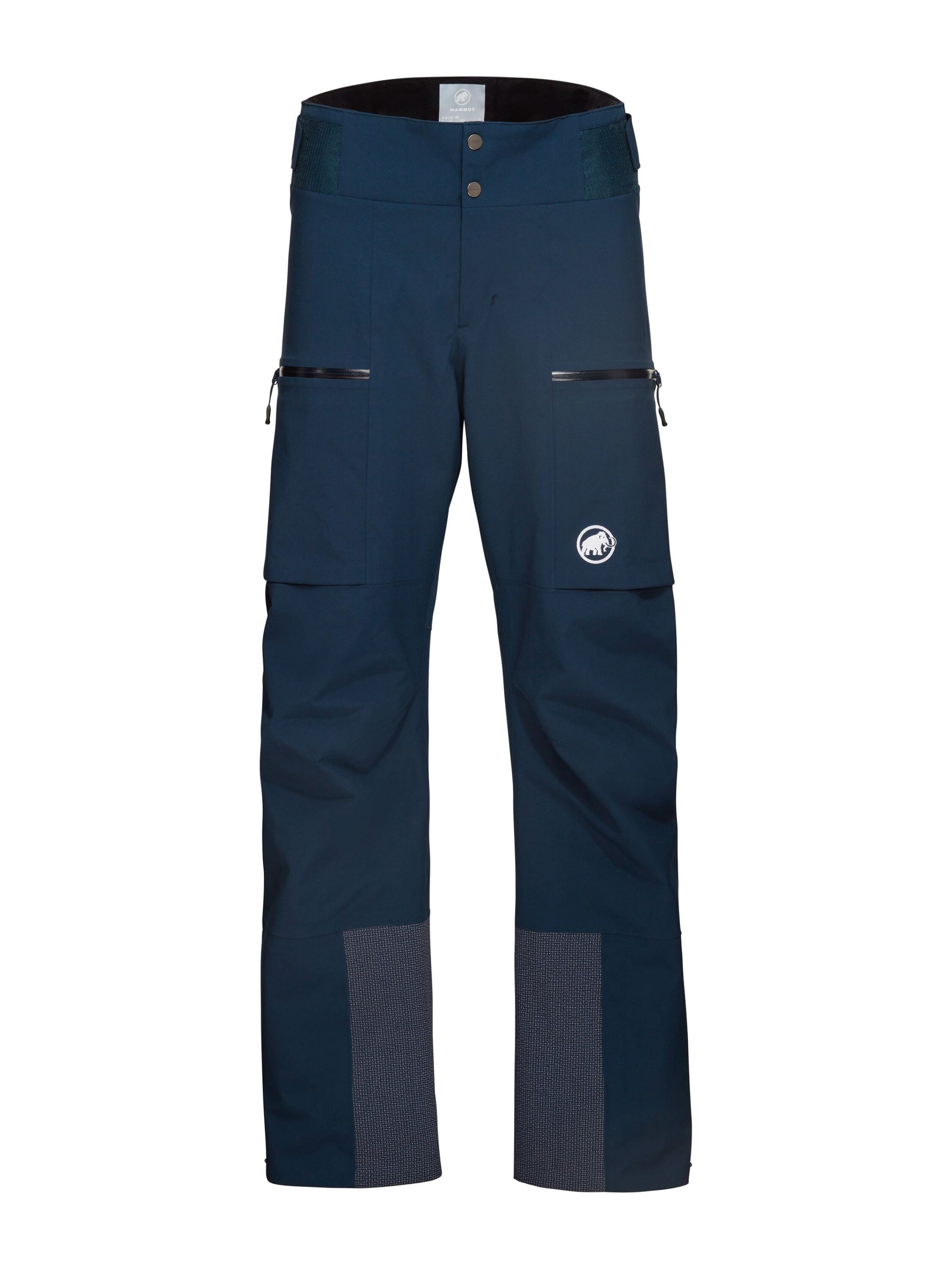 MAMMUT Loose fit Outdoor Pants in Blue: front