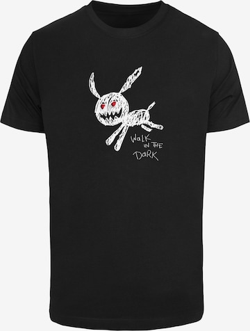 Mister Tee Majica 'Walk In The Dark' | črna barva: sprednja stran