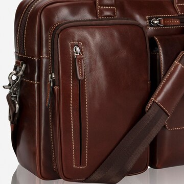 Jekyll & Hide Aktentasche 'Oxford' in Braun