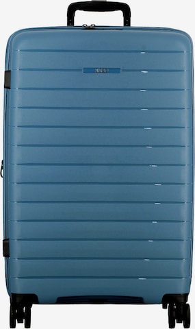 Jump Trolley 'Striper' in Blau: Vorderseite