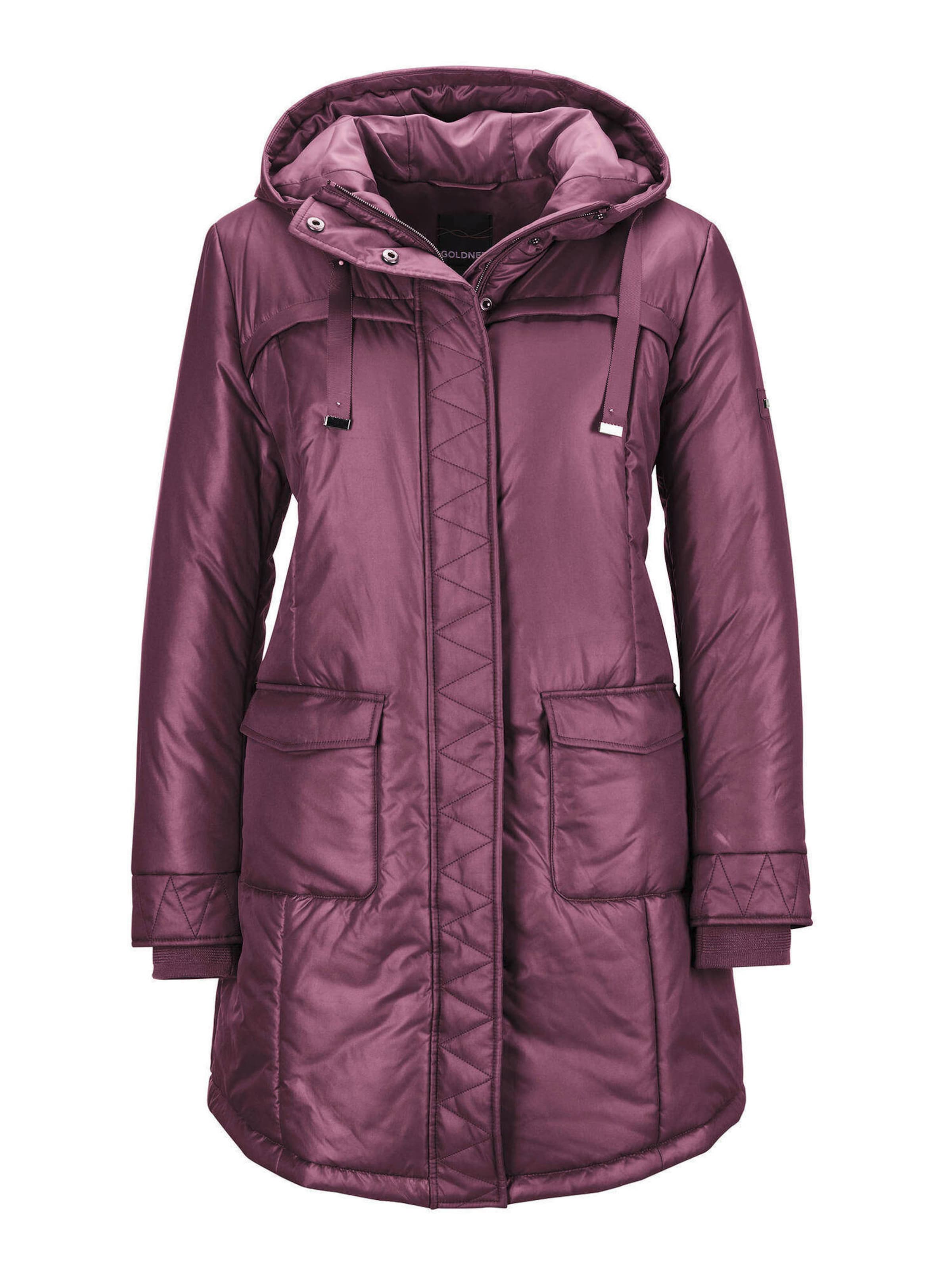 Goldner Winterjas in Lila: voorkant