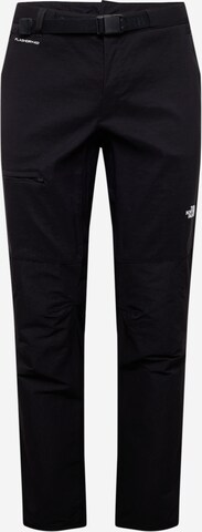 THE NORTH FACE Regular Outdoorbroek in Zwart: voorkant