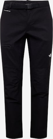 THE NORTH FACE - regular Pantalón de montaña en negro: frente