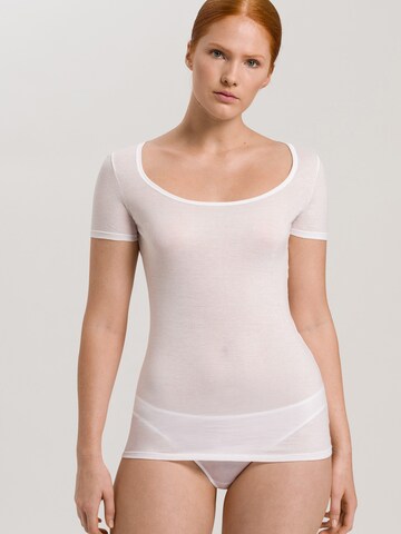 Hanro Shirt ' Ultralight ' in Wit: voorkant
