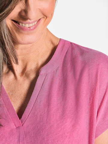 Goldner Shirt in Roze