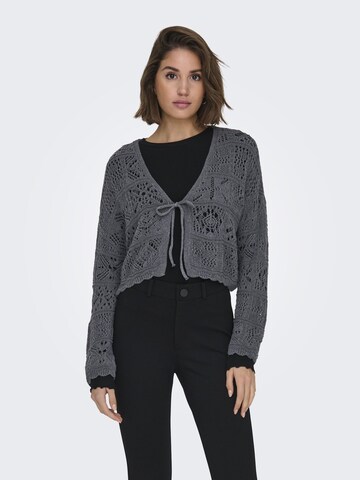 ONLY Cardigan 'BEACH' i grå: forside