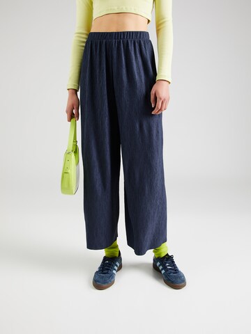s.Oliver Wide leg Broek in Blauw: voorkant