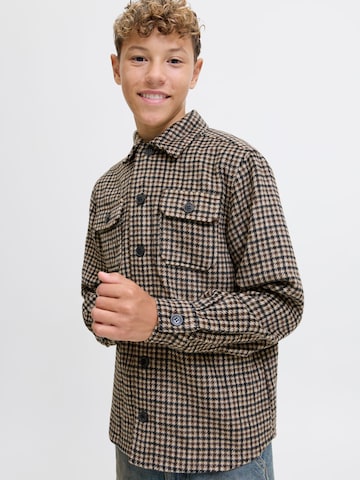 Jack & Jones Junior Comfort Fit Hemd in Braun