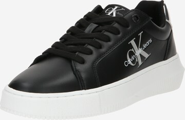 Calvin Klein Jeans Sneakers laag in Zwart: voorkant