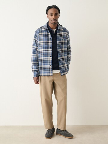 Next Regular fit Button Up Shirt in Blue