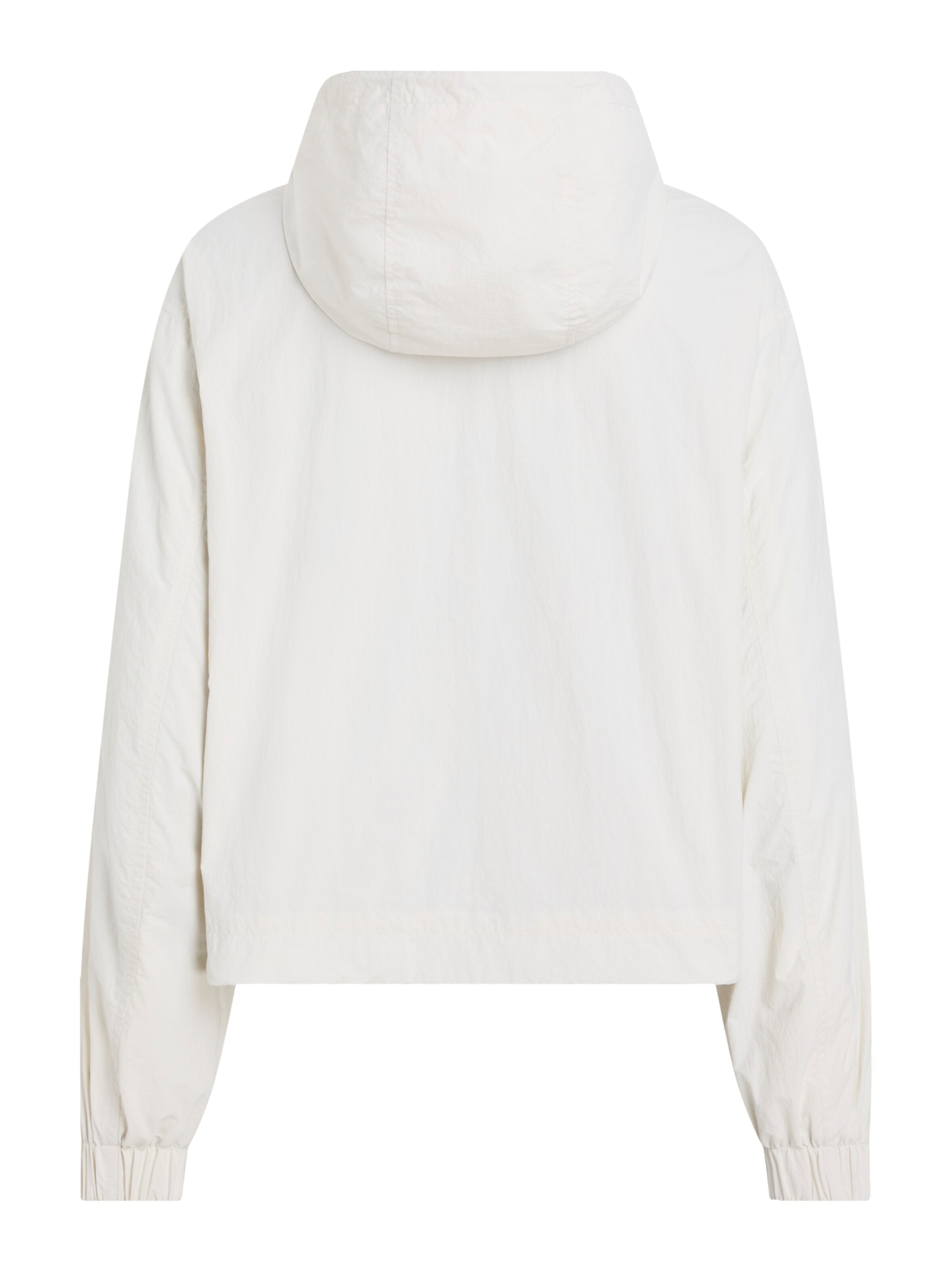 Calvin Klein Jeans Kevad-sügisjope, värv valge