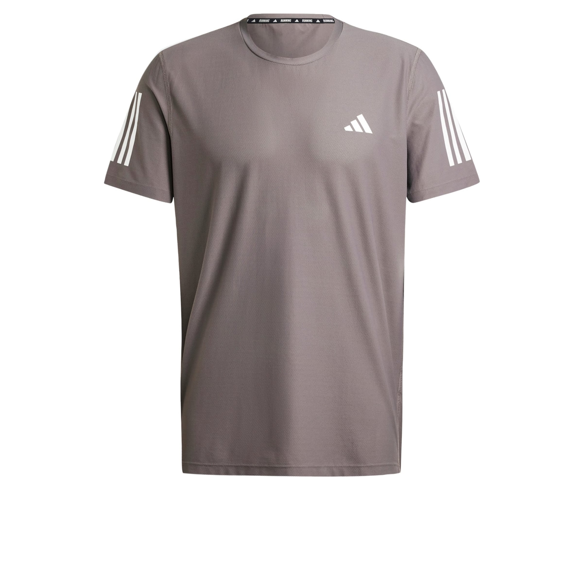 ADIDAS PERFORMANCE - Camiseta funcional 'Own the Run' en gris: frente