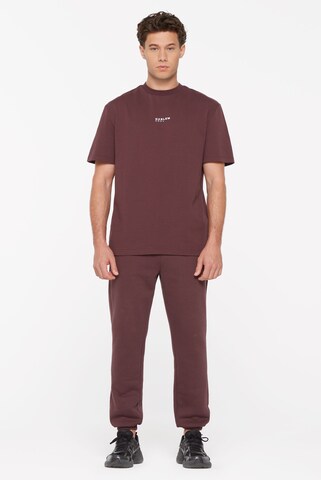 Harlem Soul Regular LE-ON Jogginghose Unisex in Rot