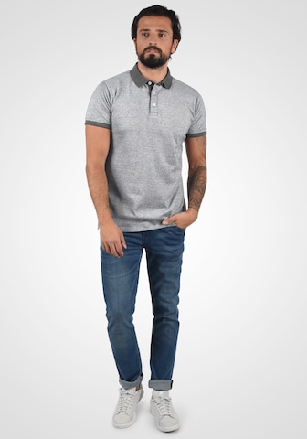 !Solid Poloshirt 'Panos' in Grau