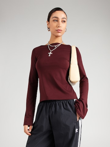 WEEKDAY - Camiseta 'Annie' en rojo: frente