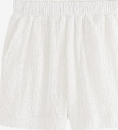 Kelnės 'Broderie Holiday' iš Next, spalva – balta, Prekių apžvalga