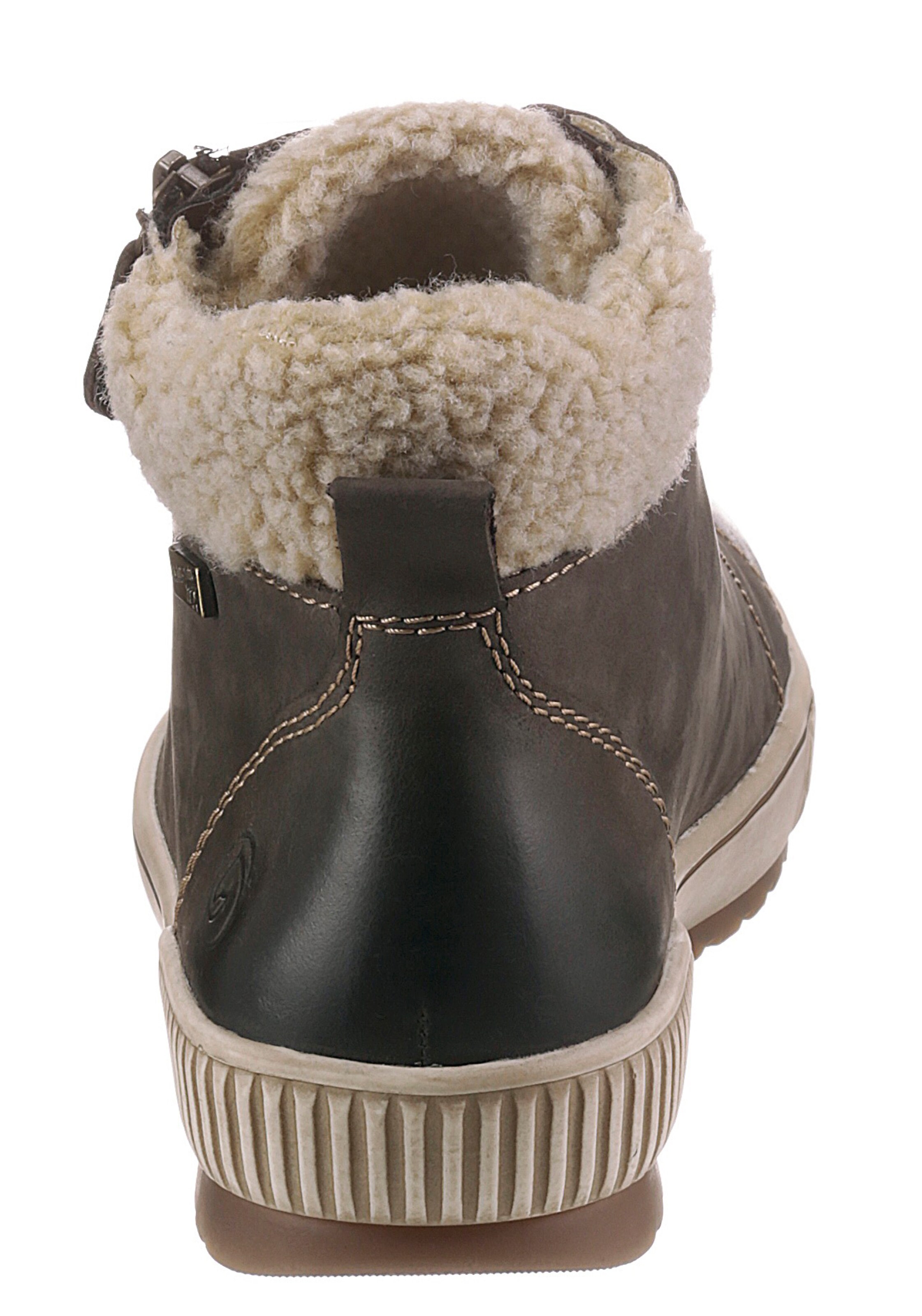 Stivaletto stringato di REMONTE in grigio