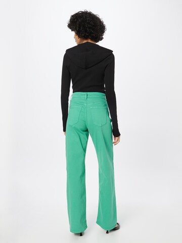 Wide Leg Jean 'KATO LYDIA' b.young en vert