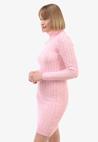 Robes en maille Felix Hardy en rose
