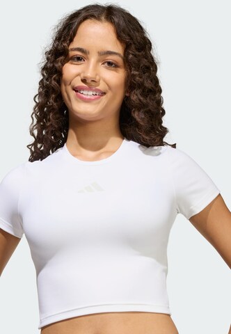 T-Shirt fonctionnel 'Future Icons' ADIDAS SPORTSWEAR en blanc