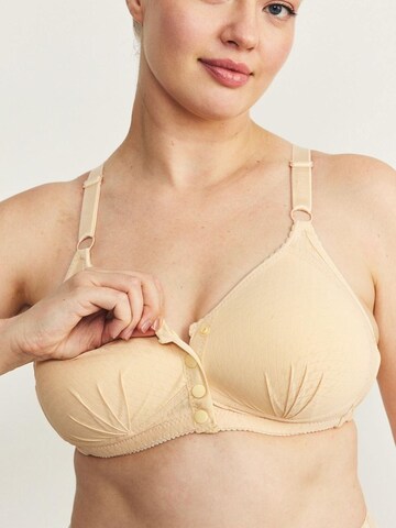 C&City Bralette Bra in Beige