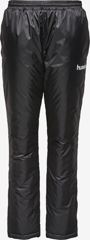 Regular Pantalon de sport Hummel en noir : devant