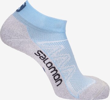 SALOMON Athletic Socks 'Speedcross' in Blue: front