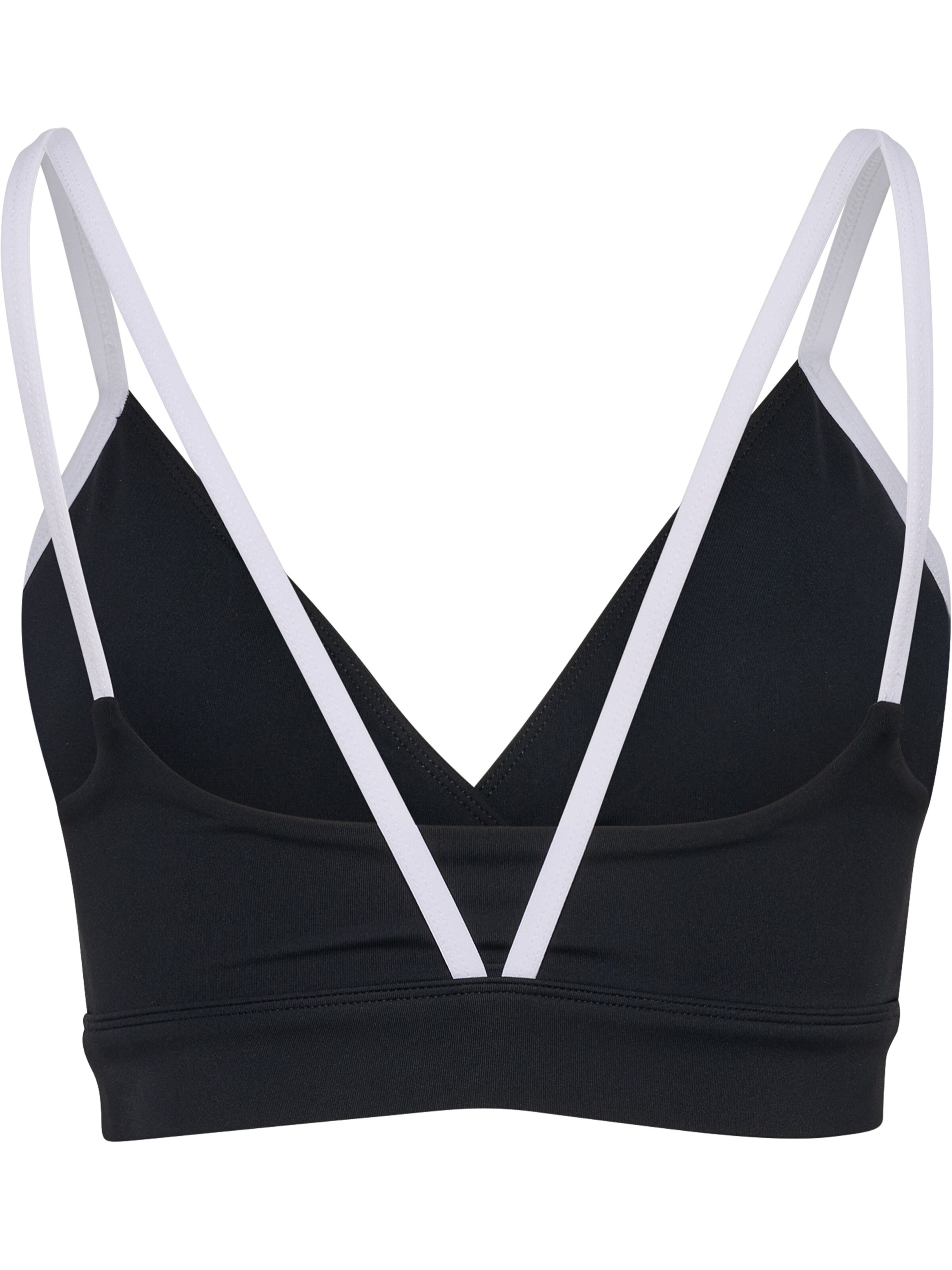 Hummel Bustier Sports-BH i sort