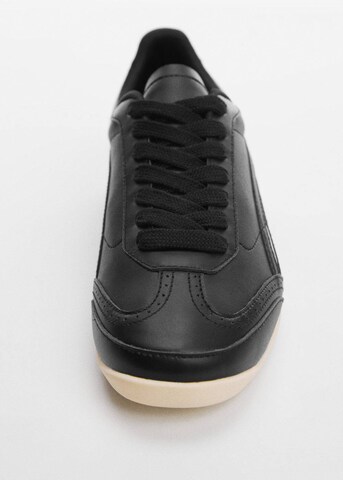 MANGO Sneakers 'Meyer' in Black