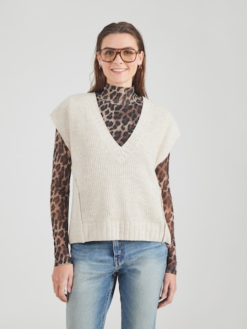 UNITED COLORS OF BENETTON - Jersey en beige: frente