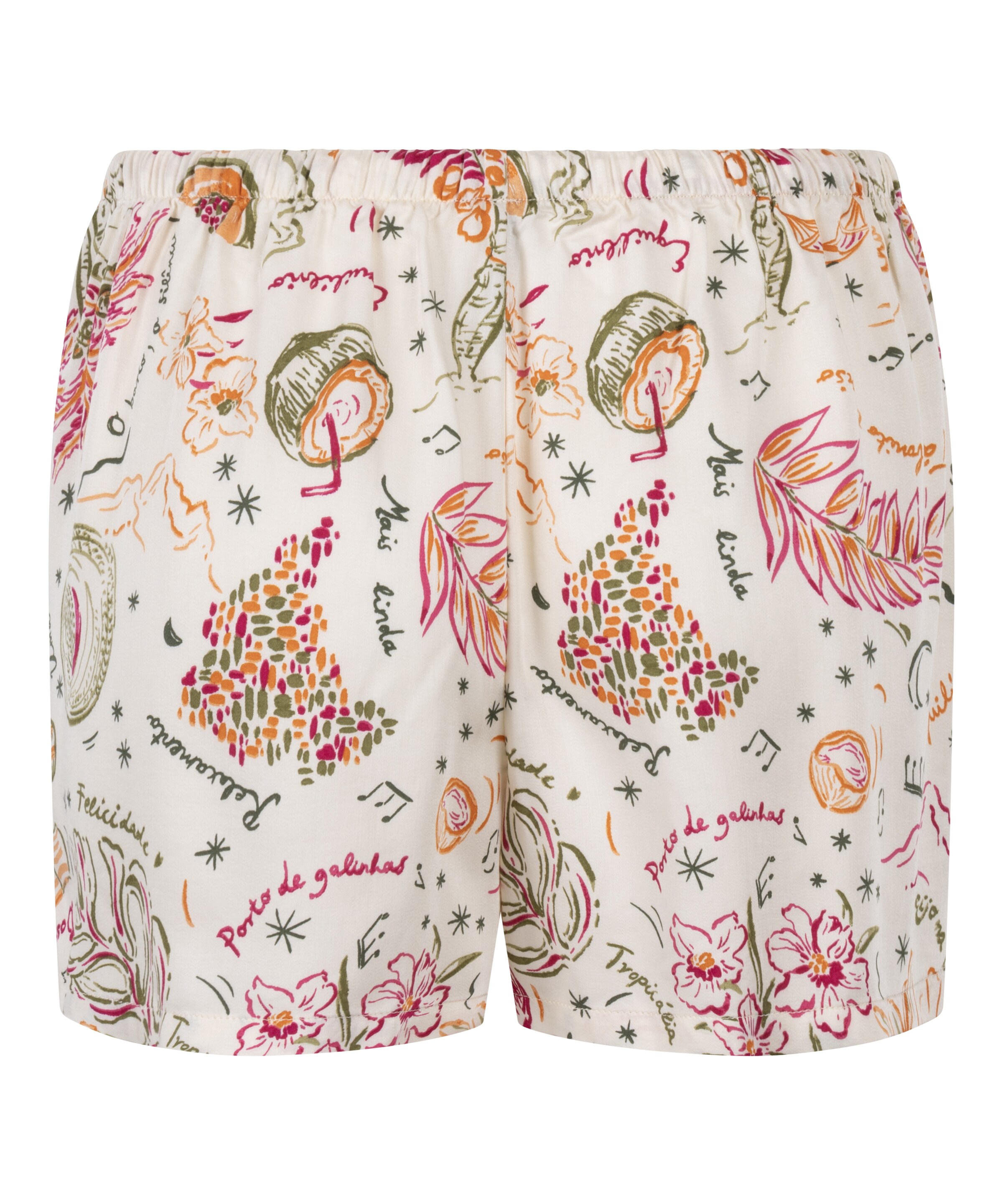 Pantaloncini da pigiama di Hunkemöller in bianco