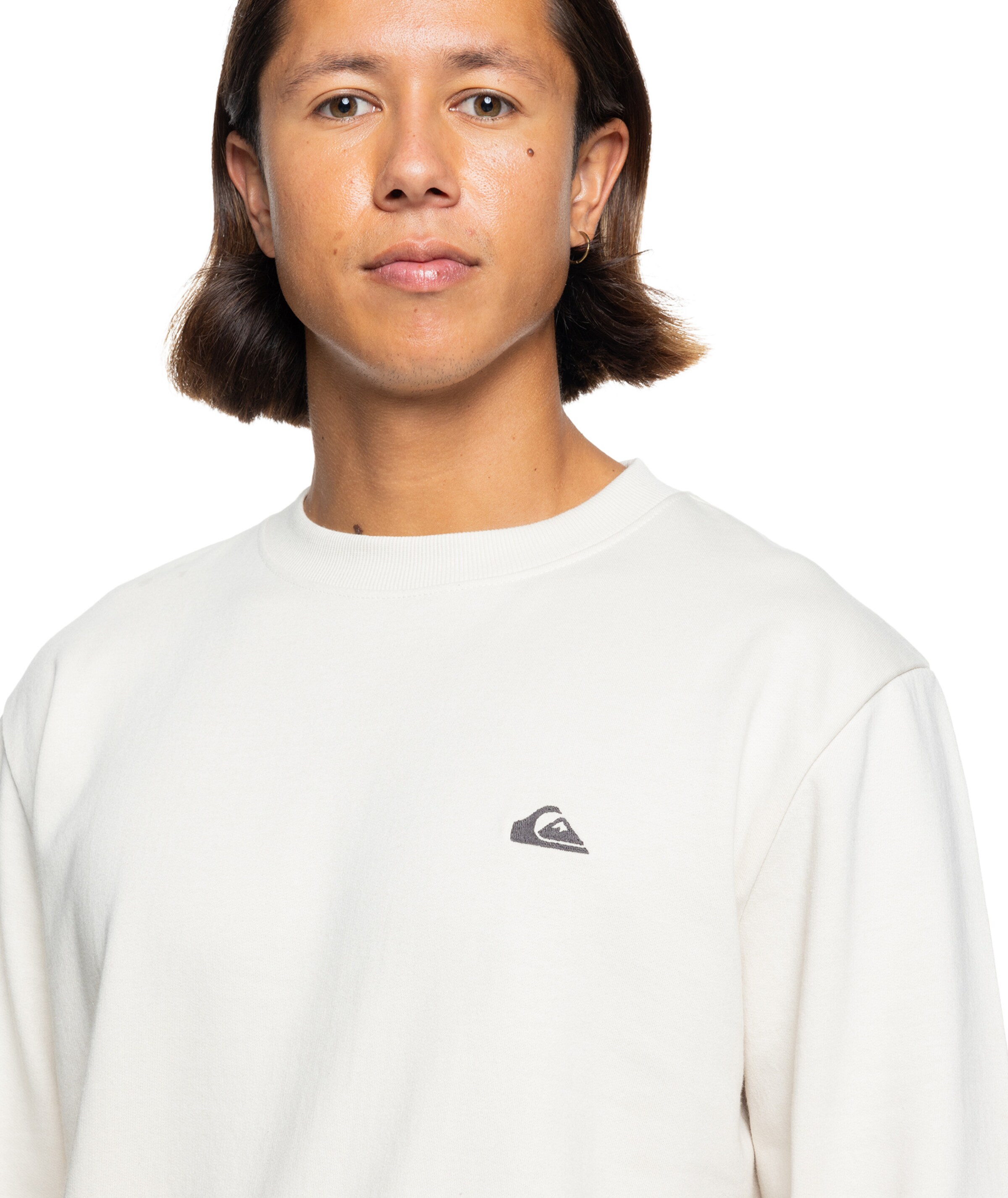 QUIKSILVER Sweatshirt in White