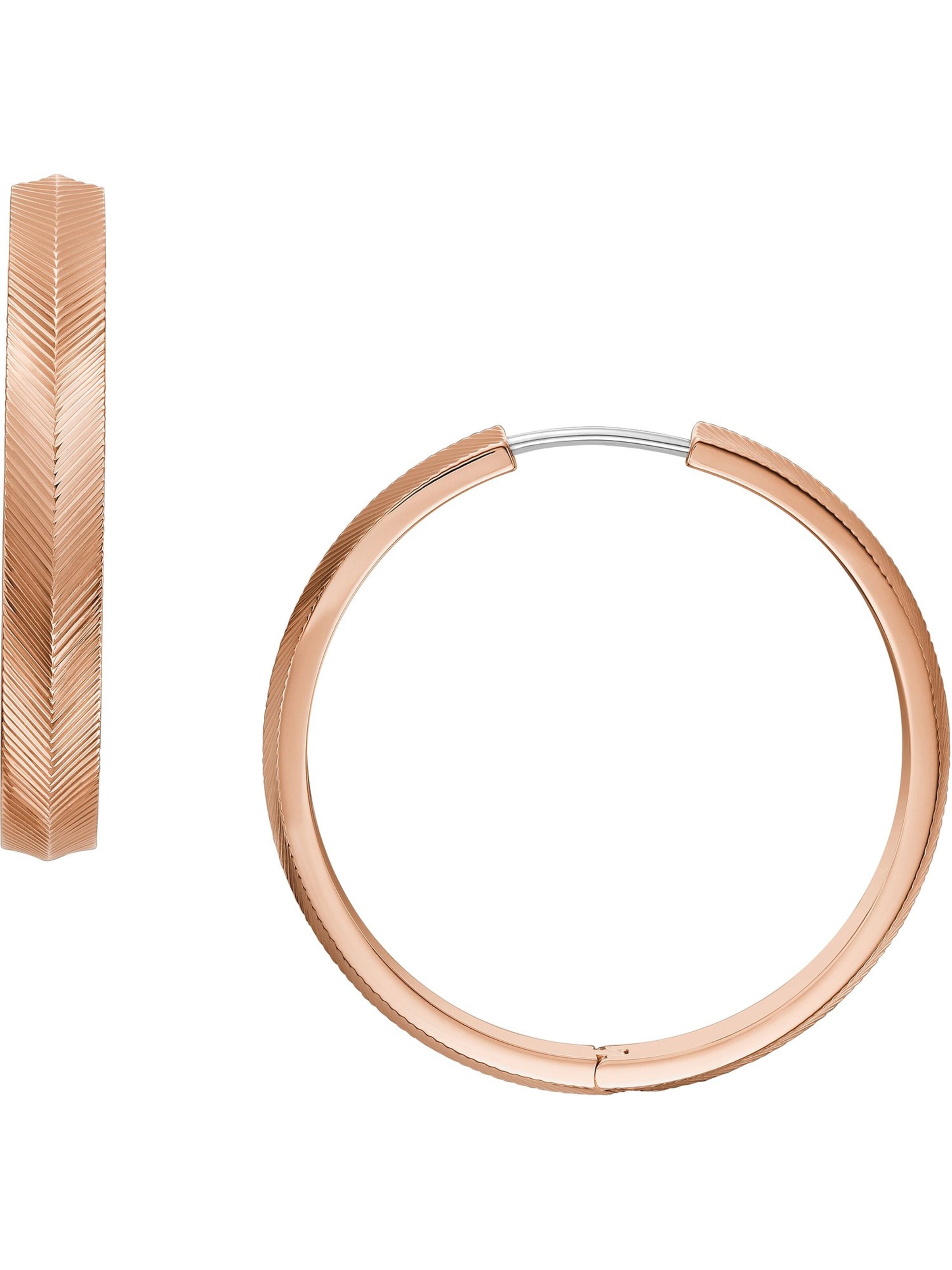 FOSSIL Ohrringe in Gold