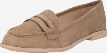 Dorothy Perkins - Sapato Slip-on 'Lara' em cinzento: frente