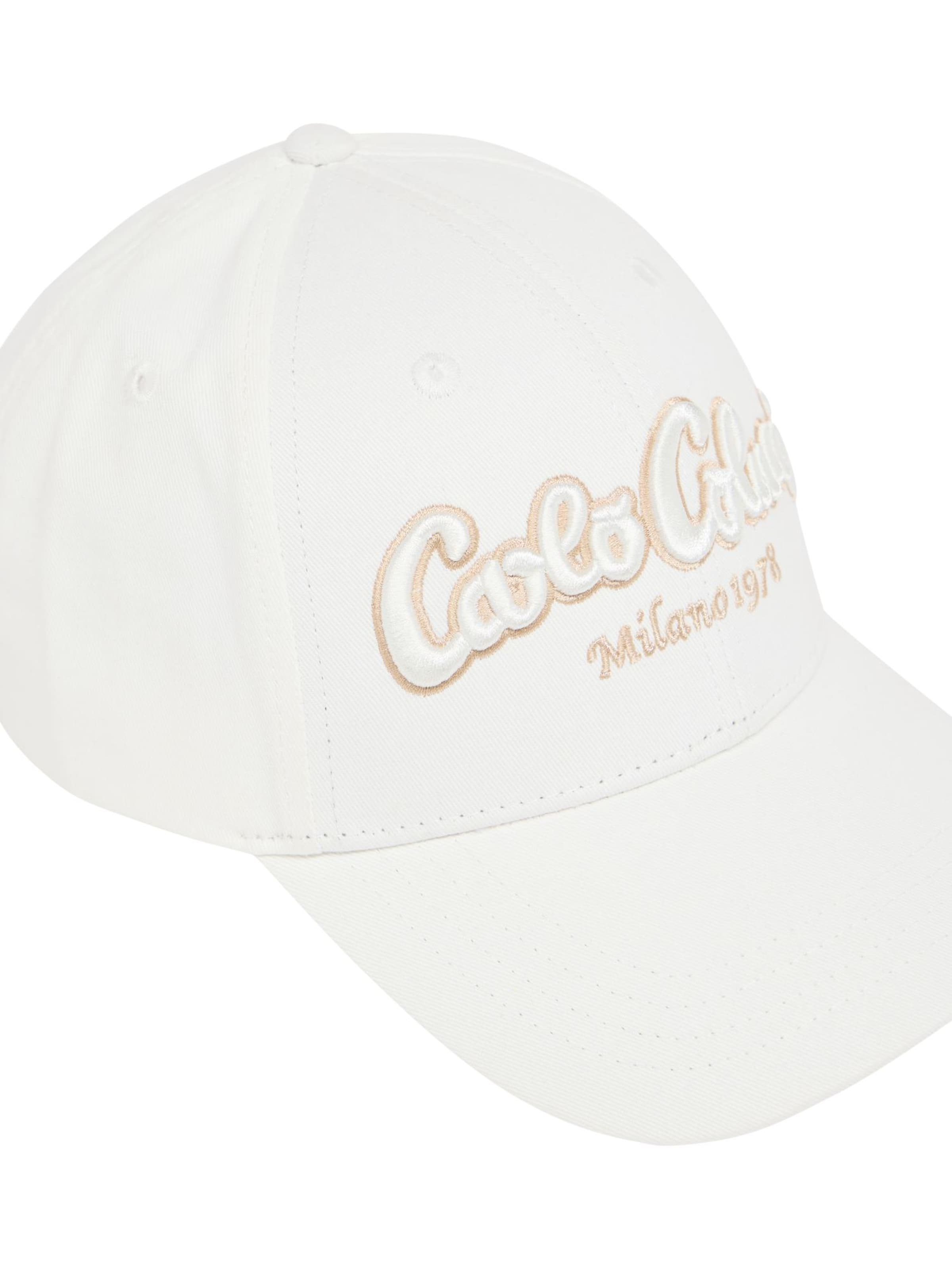 Casquette 'Elezi' Carlo Colucci en blanc